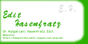 edit hasenfratz business card